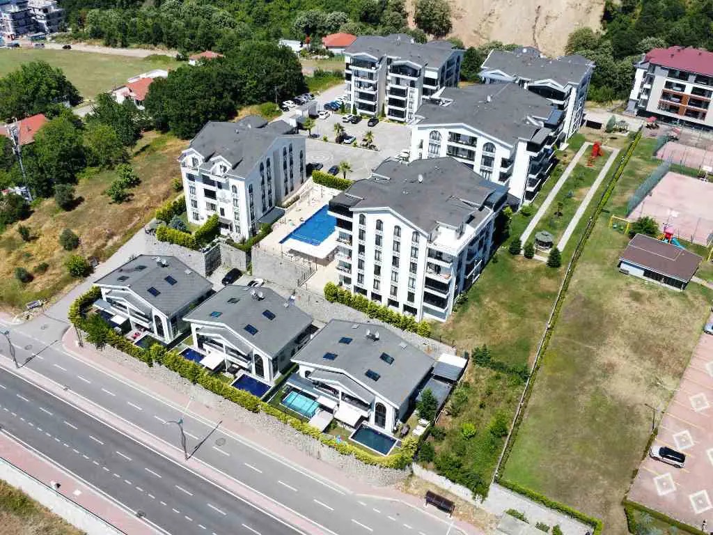 Akademik Elit Park Sitesi kuşbakışı genel görünüm