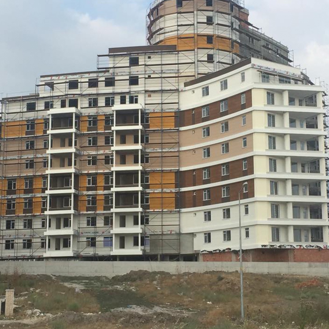 Ceren Residence Edirne — Dış cephe uygulamaları