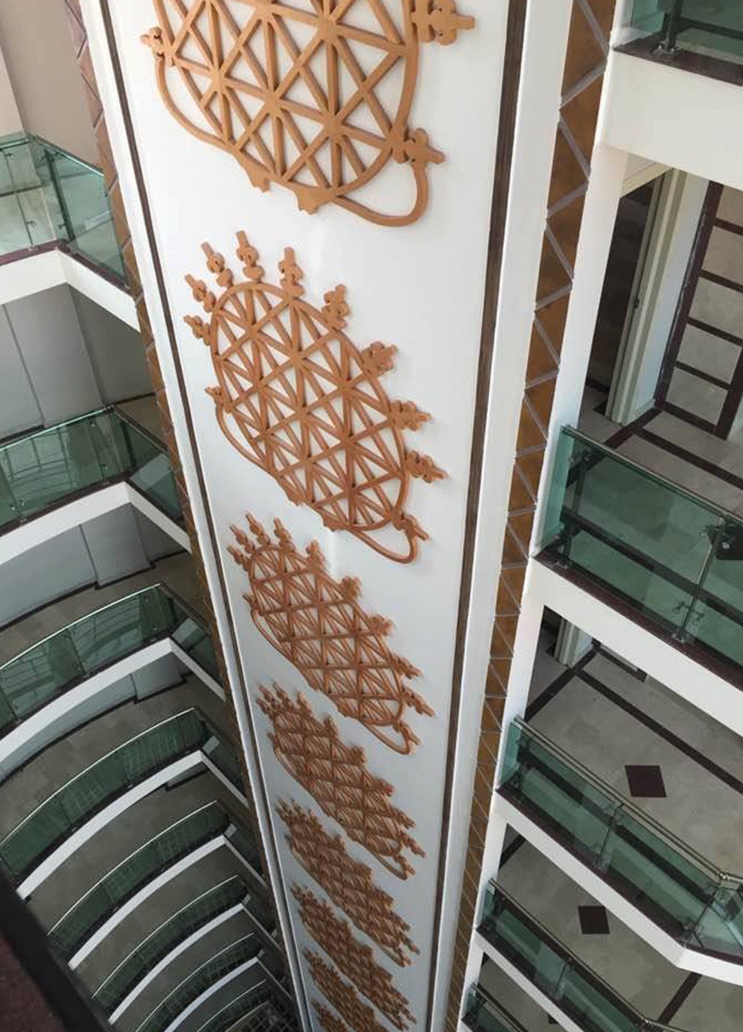 Ceren Residence Edirne — İç mekân dekoratif detayları
