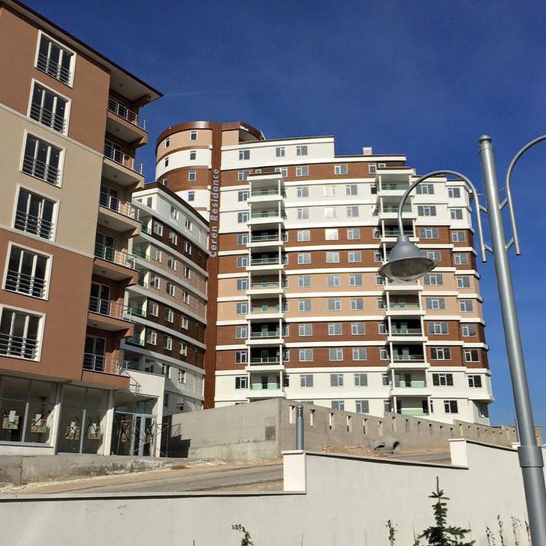 Ceren Residence Edirne — Dış cephe ve balkonlar